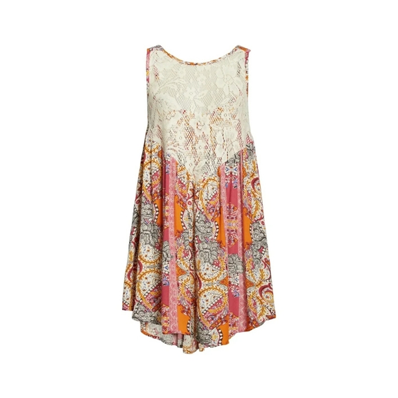 Free People Count Me In Trapeze Mini Dress… - Picture 3 of 5